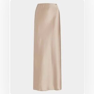 EXPRESS High Waisted Satin Maxi Skirt